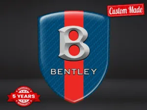 Bentley Gewölbte Folienaufkleber Auto Stil Max Pro Haltbar